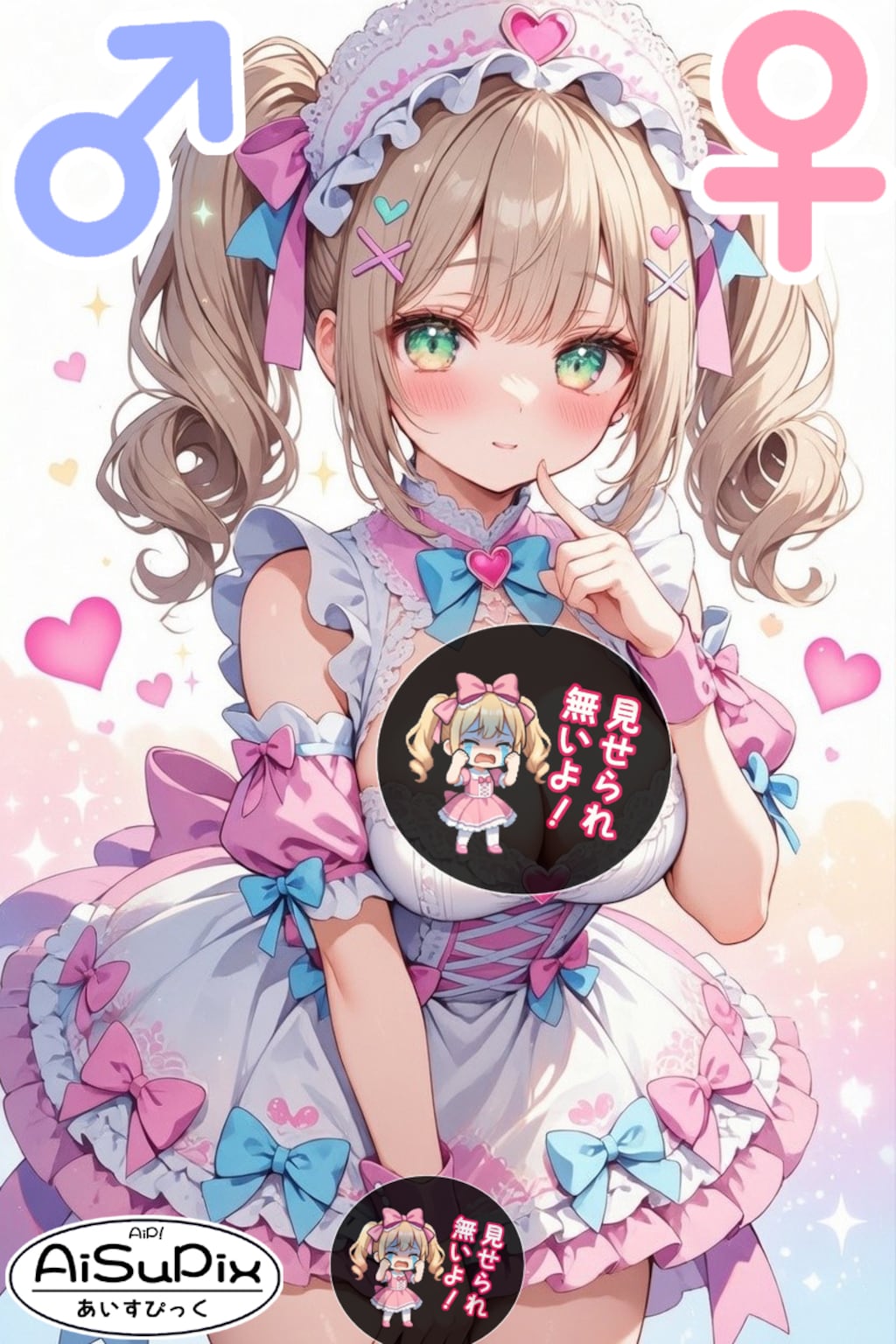 💙AiSuPix／可愛いツインテールロリィタちゃん💙