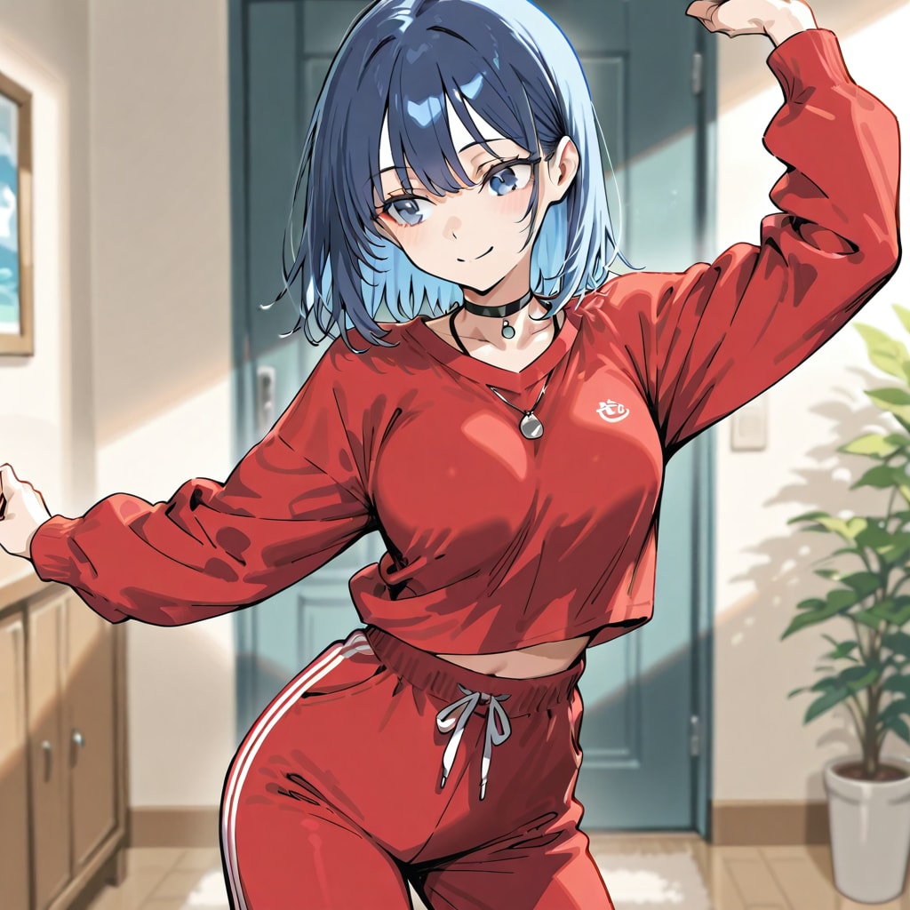 ダンスの練習をする眞琴っちゃん | の人気AIイラスト・グラビア