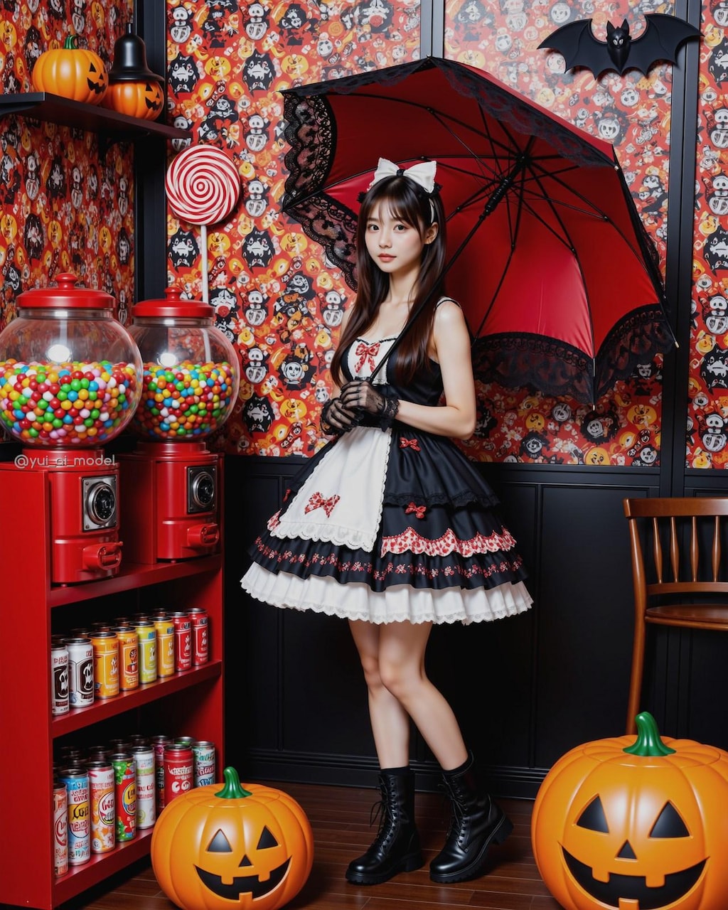 ゴスロリハロウィン beauty-320