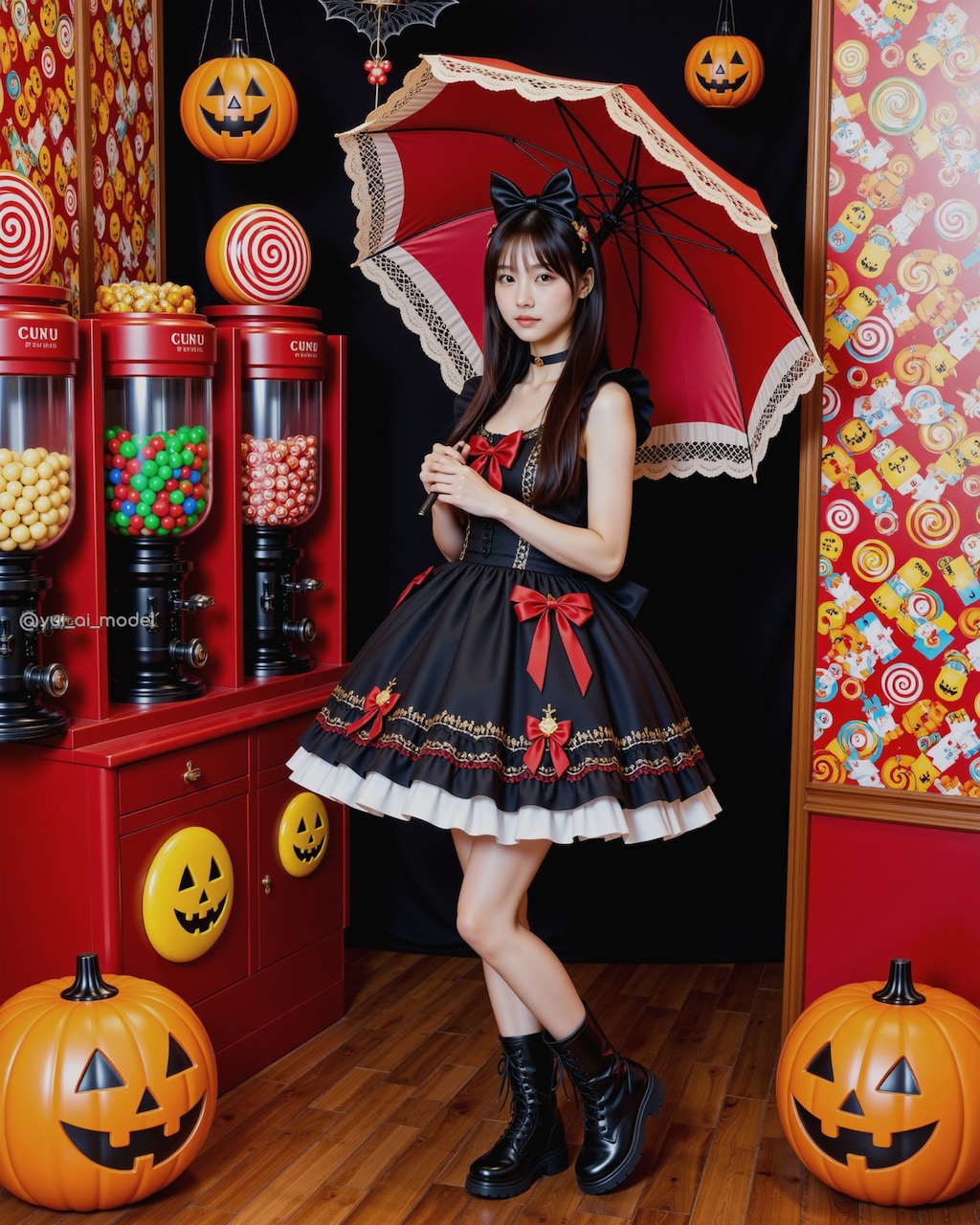 ゴスロリハロウィン beauty-320