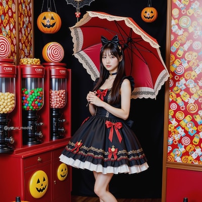 ゴスロリハロウィン beauty-320