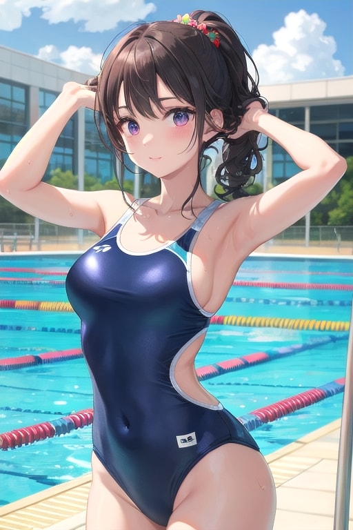 学校のプール