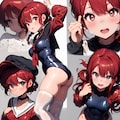 セーラースク水らん子ちゃんカタログ 3枚目