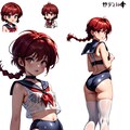 セーラースク水らん子ちゃんカタログ 6枚目