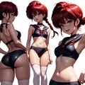 セーラースク水らん子ちゃんカタログ 2枚目