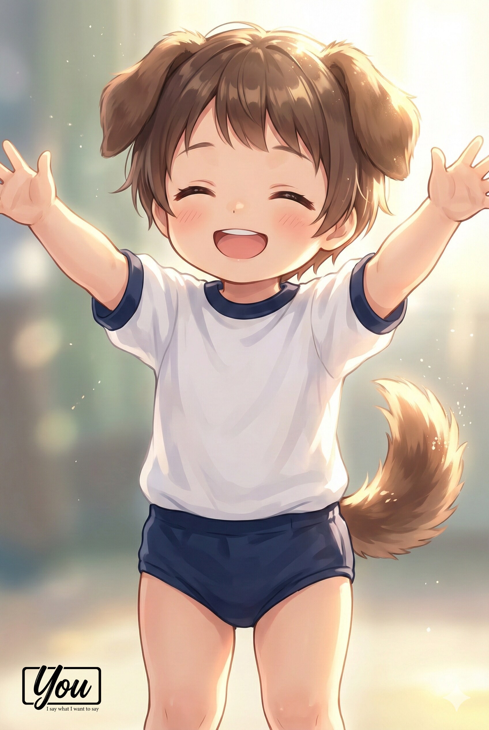 ブルマ8連その5　犬耳の……？