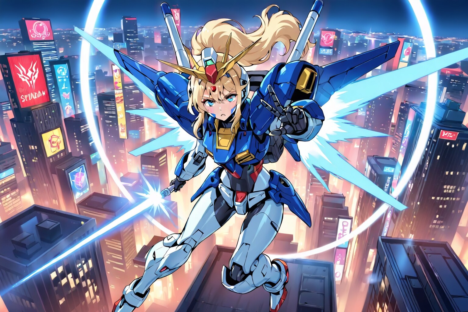 ガンダムっぽくなってしまったメカ少女
