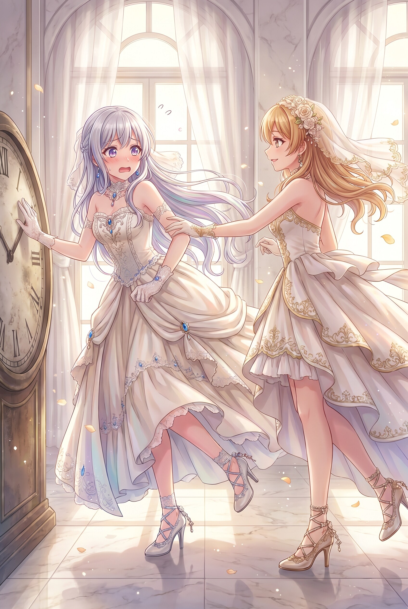 白蕾燦綺の双姫