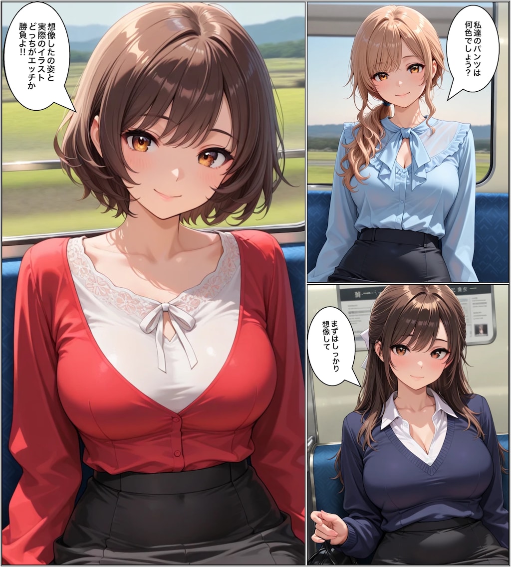 パンチラクイズ漫画