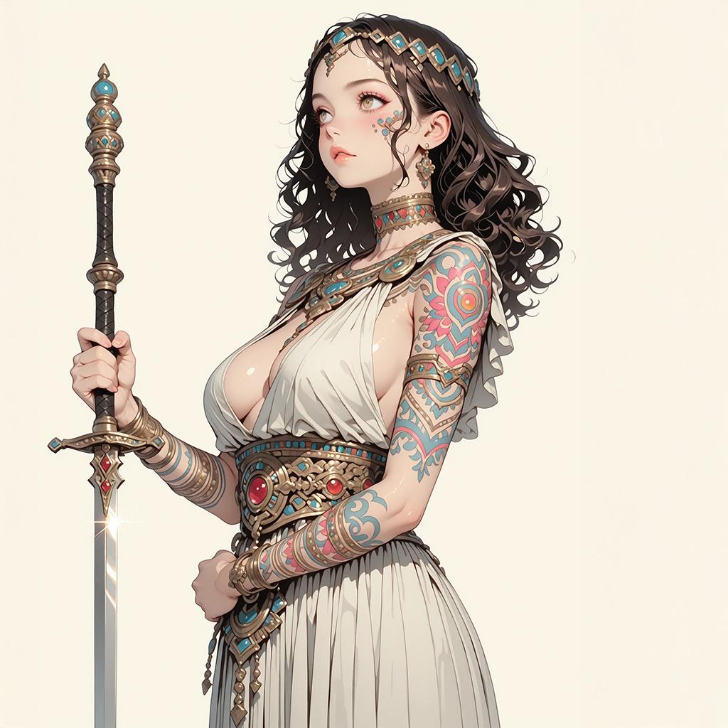 剣を持つ女 | の人気AIイラスト・グラビア