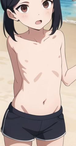 男性水着チャレンジ