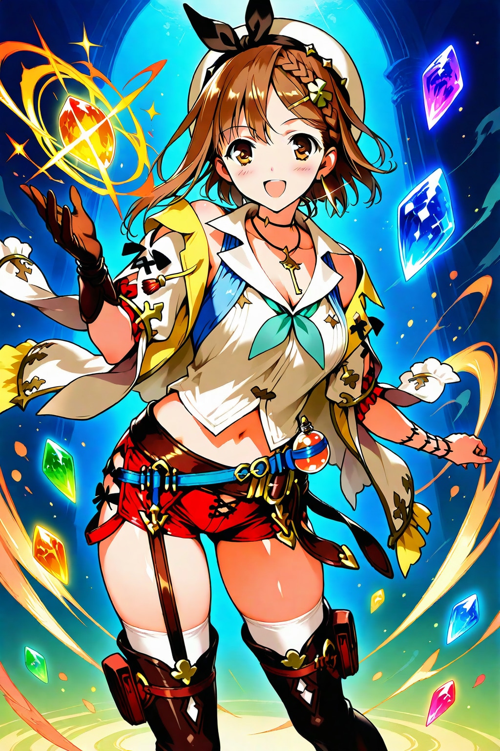 GRYPHON版のライザはこんな感じです♪・・今回は忘れず？太ももを1.2倍にしましたｗｗ