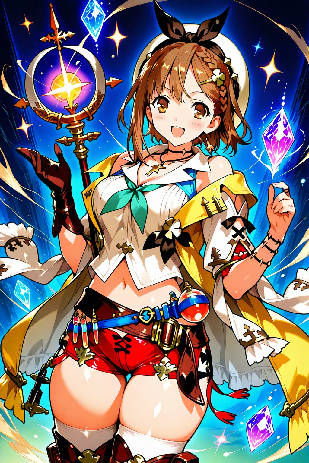 GRYPHON版のライザはこんな感じです♪・・今回は忘れず？太ももを1.2倍にしましたｗｗ