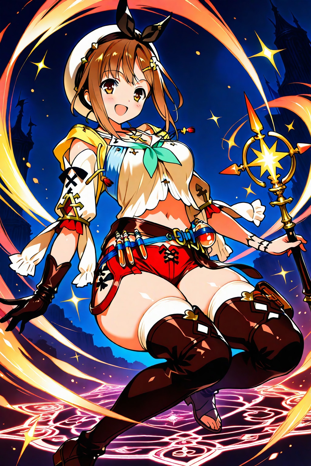 GRYPHON版のライザはこんな感じです♪・・今回は忘れず？太ももを1.2倍にしましたｗｗ