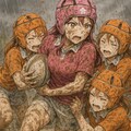🏉泥まみれの女子ラグビー 155 (スポーツの日) 6枚目