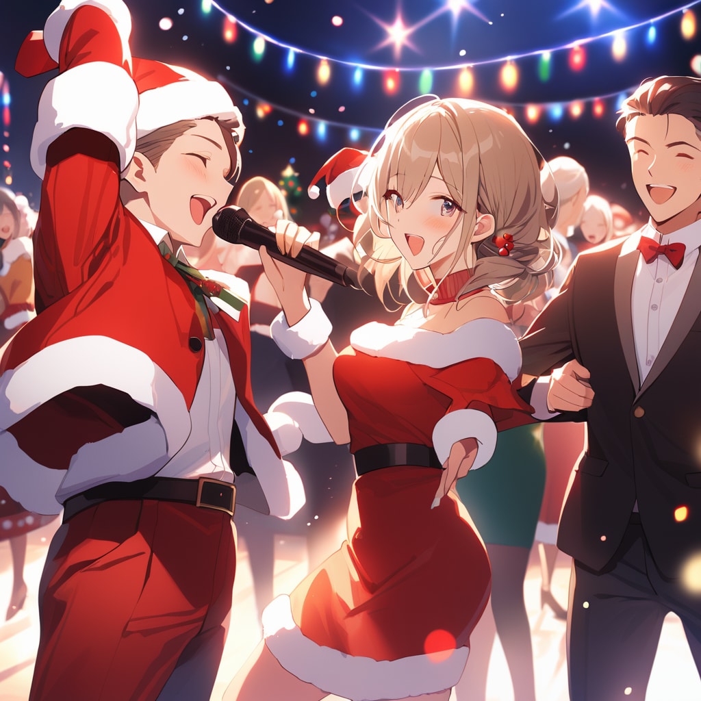 一晩中クリパ | の人気AIイラスト・グラビア