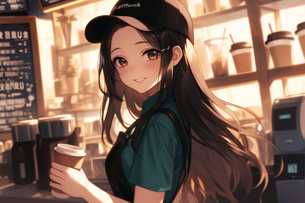 カフェのお姉さん☕✨158