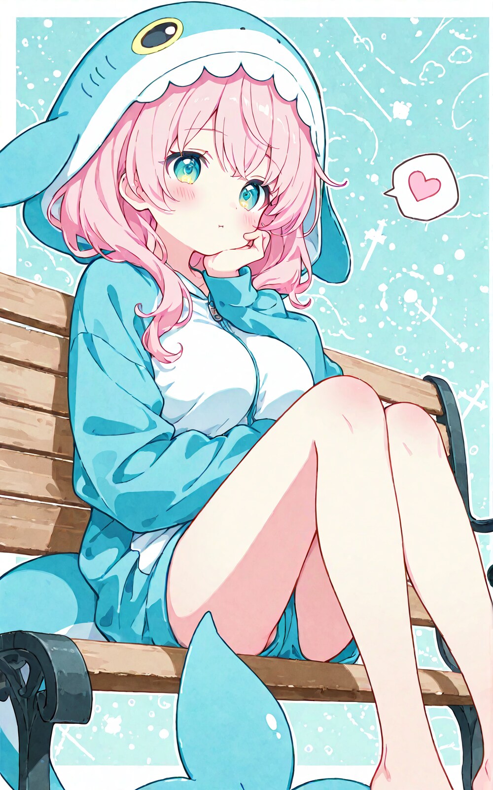 くじらちゃん⑪ | の人気AIイラスト・グラビア