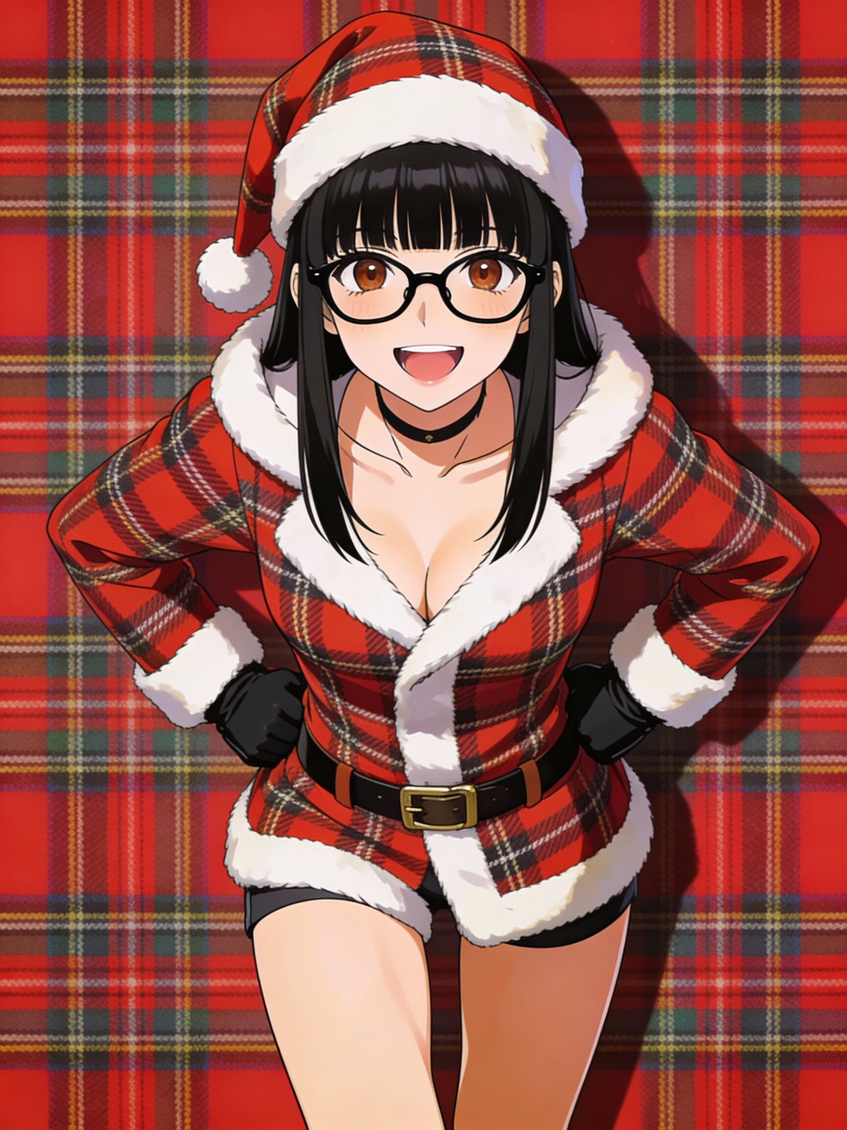 【おまけ】タータンチェック | の人気AIイラスト・グラビア