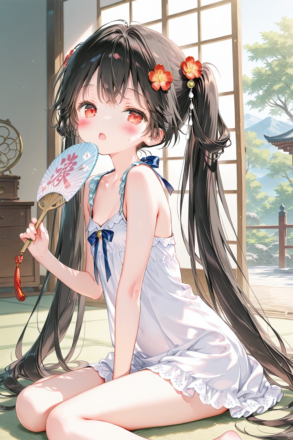 朝からあつい