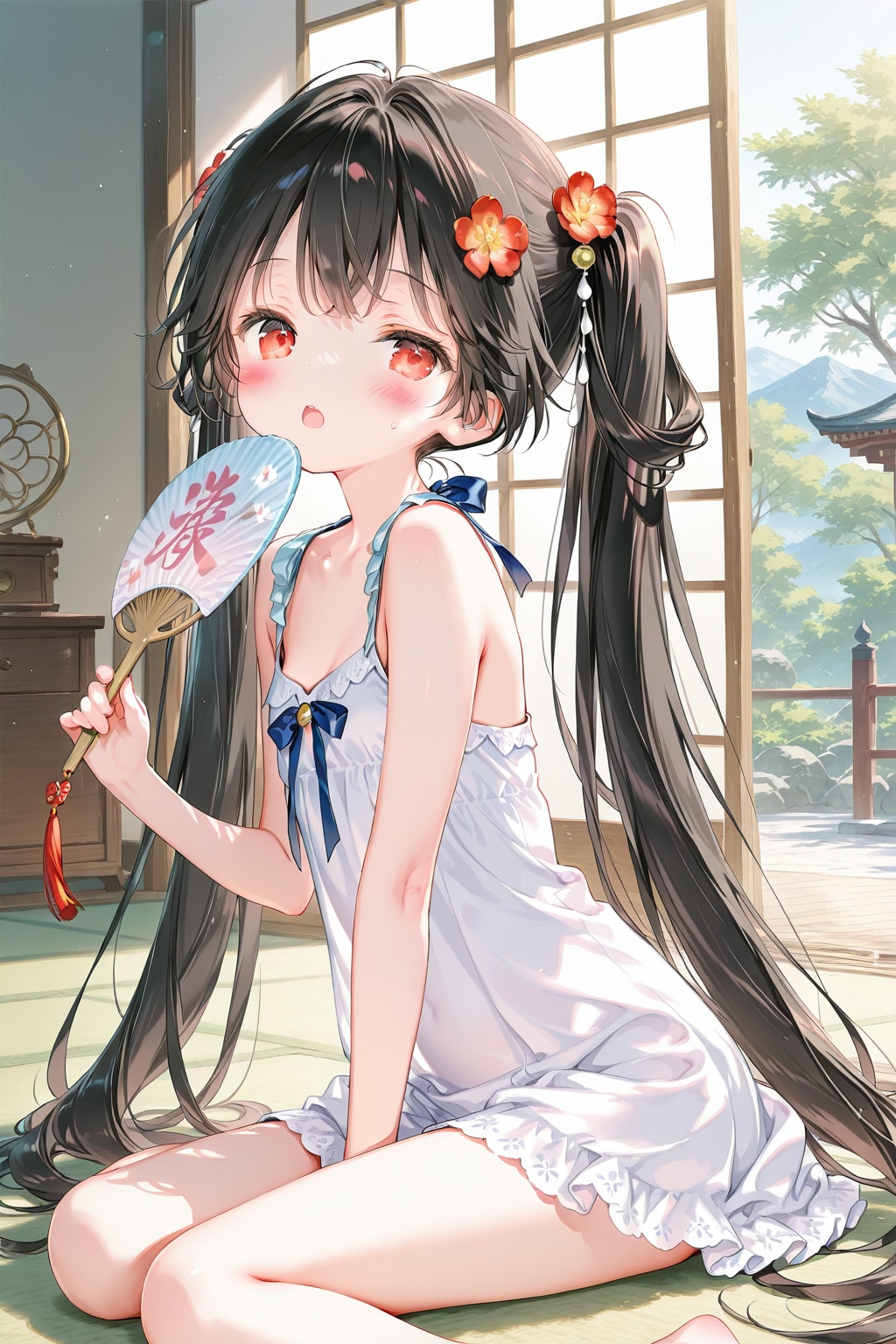 朝からあつい