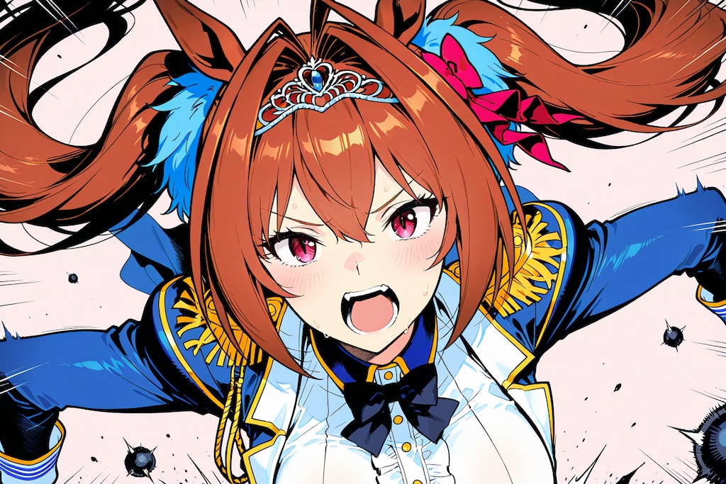 ダスカ　レース中ショット