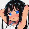 bunching hair 3枚目