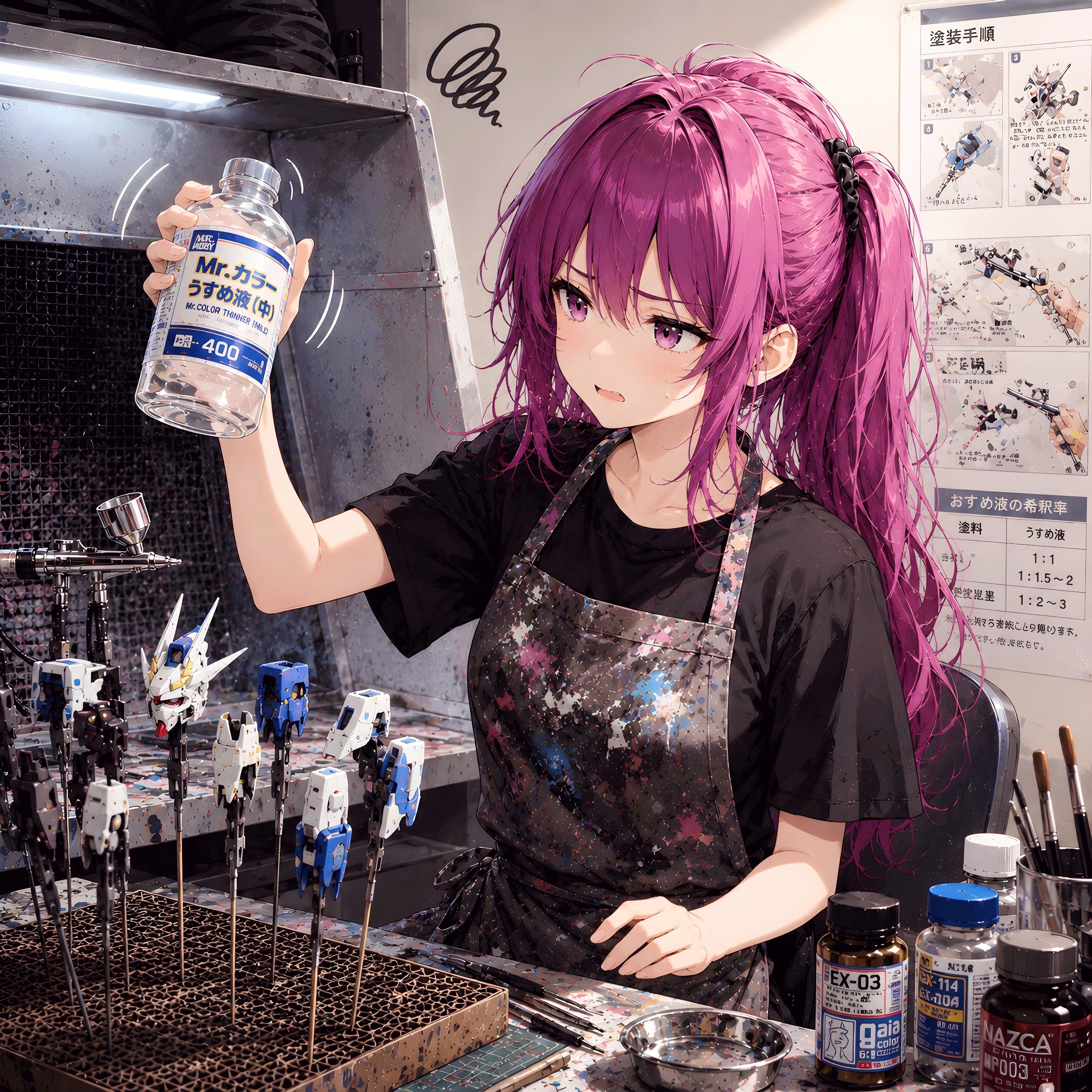 溶剤が売ってないんスよ…