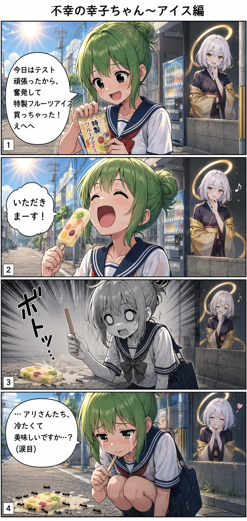 不幸の幸子ちゃん〜アイス編