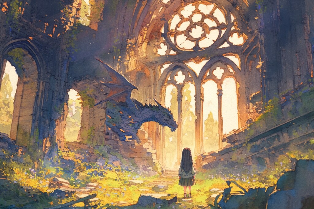 ドラゴンと少女（竜騎士）07