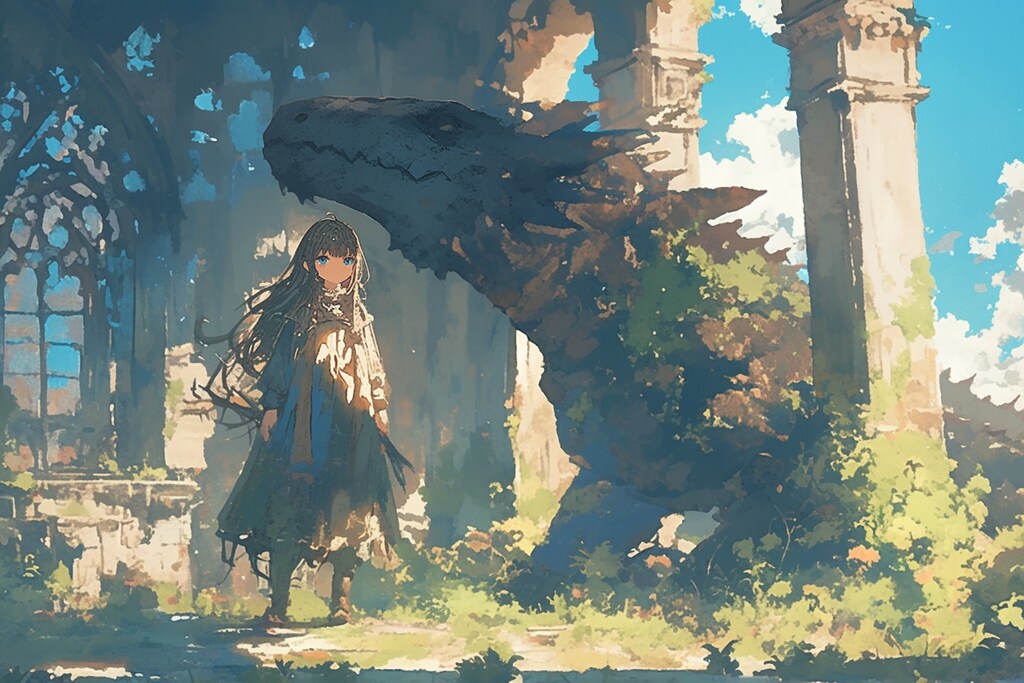 ドラゴンと少女（竜騎士）07