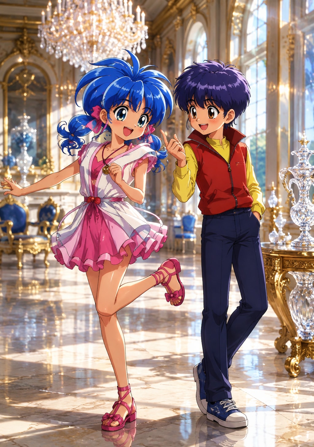ケロケロちゃいむ　ミモリ　アオイ