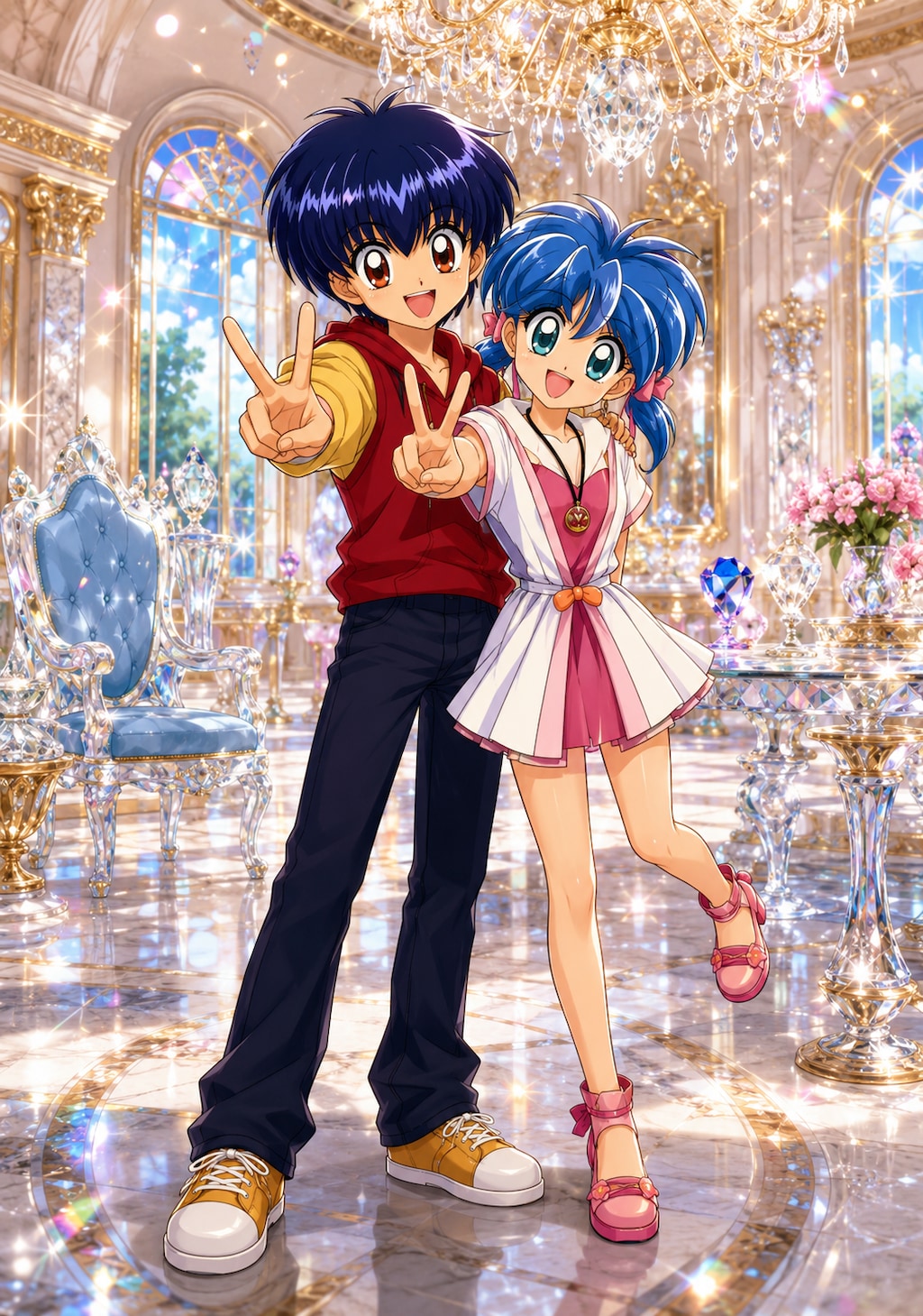 ケロケロちゃいむ　ミモリ　アオイ