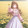 黄色いお花畑 2枚目