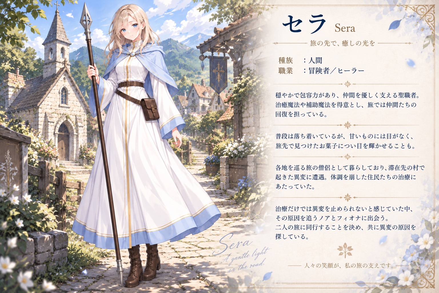 セラ、プロフィール | の人気AIイラスト・グラビア