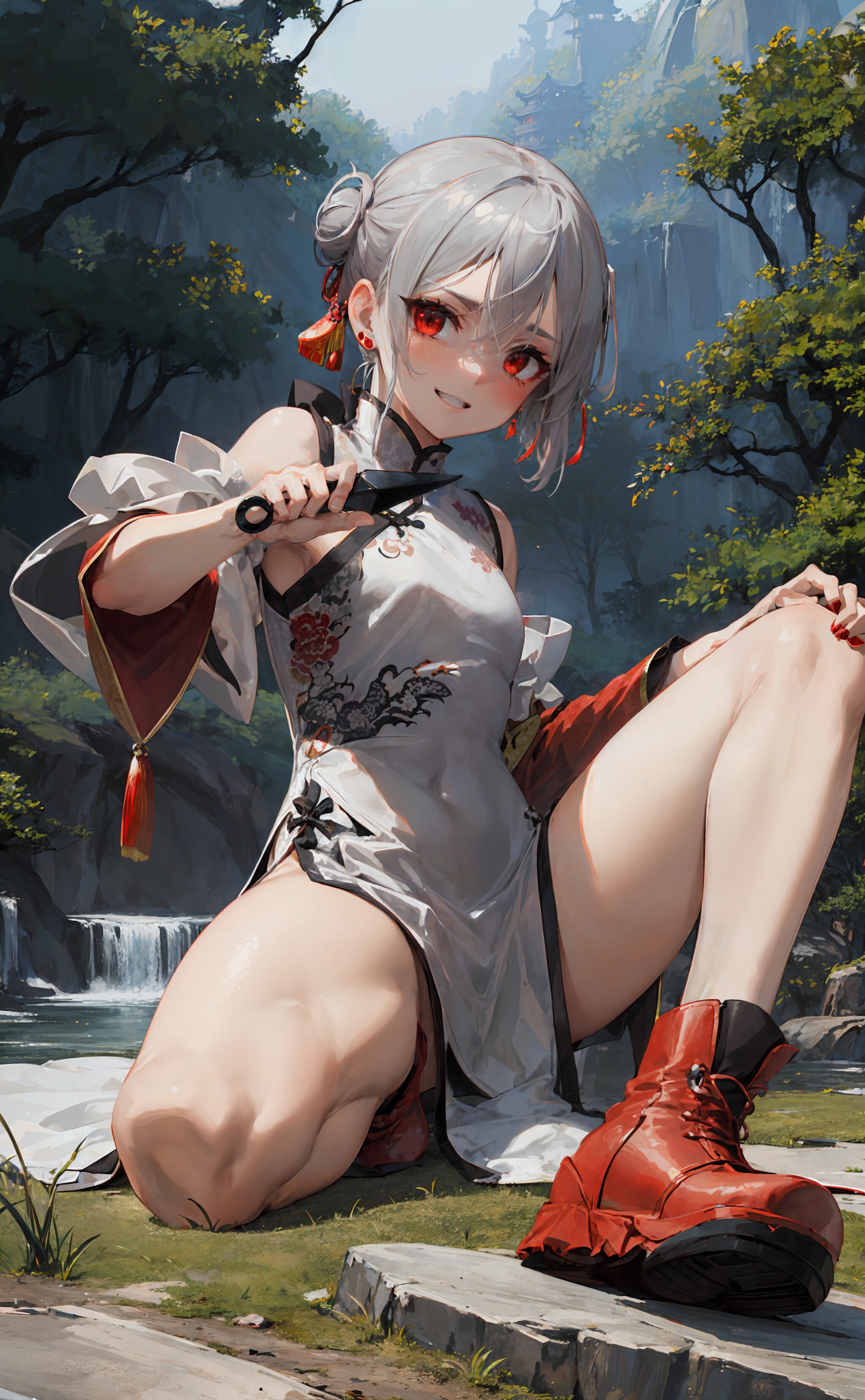 チャイナ服ちゃんをぜひトレカに！
