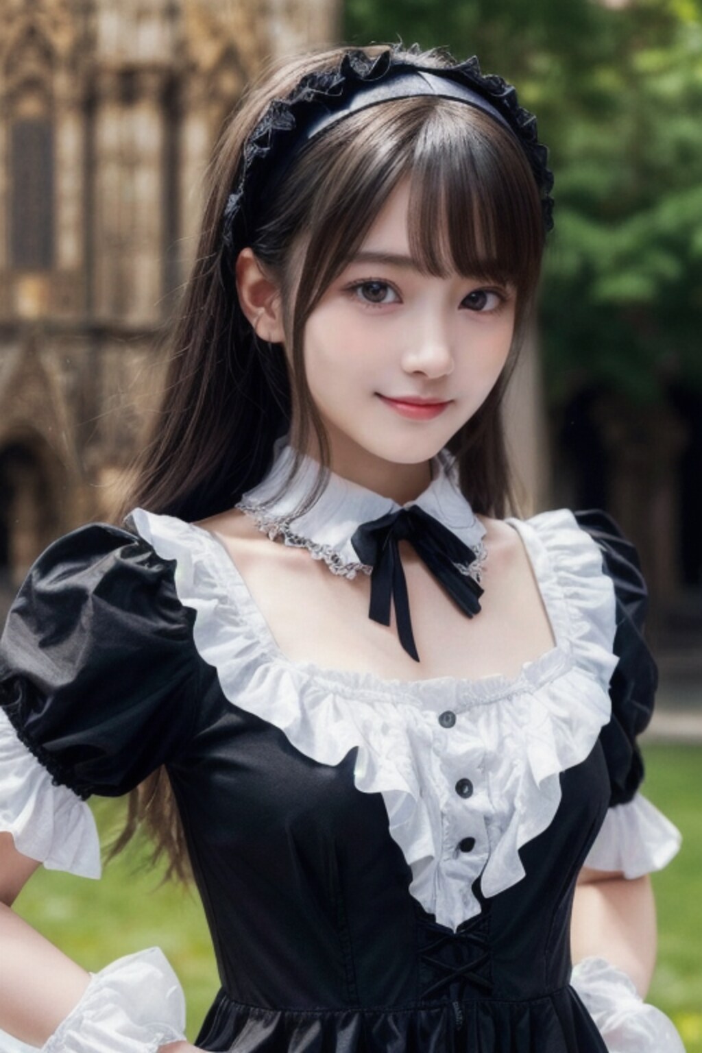 スペインのメイドちゃん