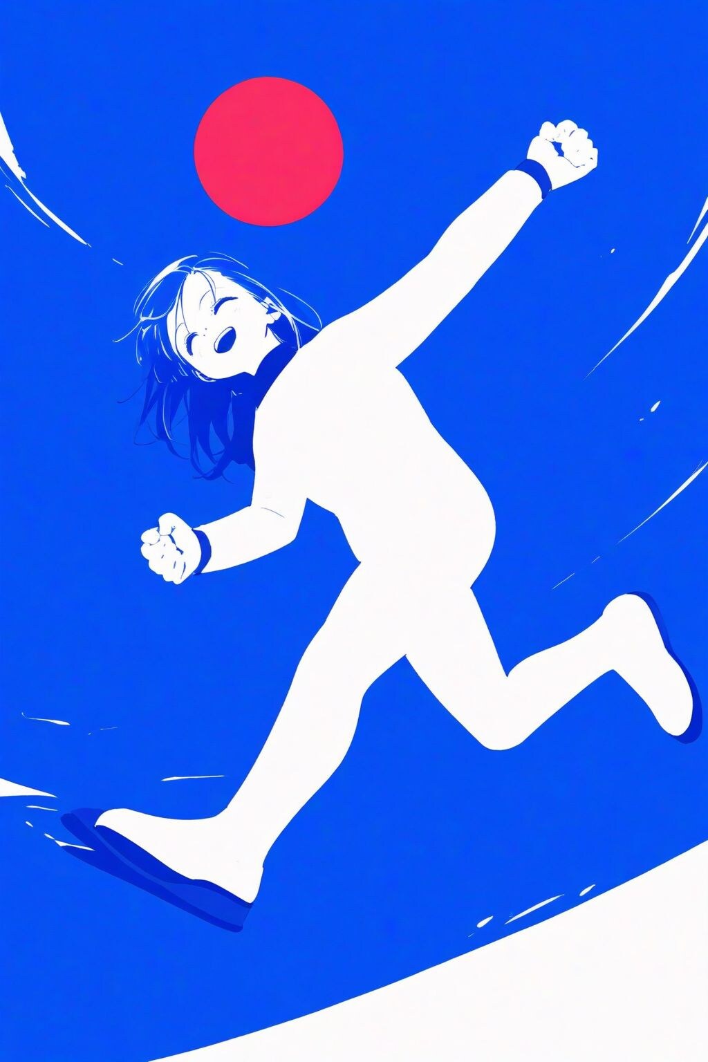 走るガール | の人気AIイラスト・グラビア