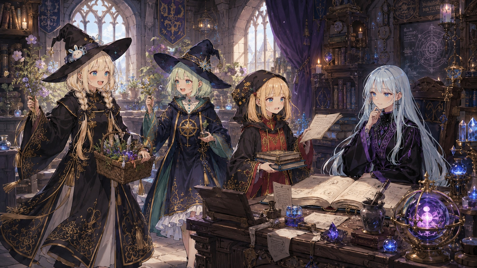 魔女の研究室 | の人気AIイラスト・グラビア
