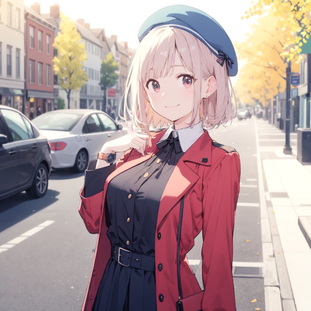 秋の街 | の人気AIイラスト・グラビア