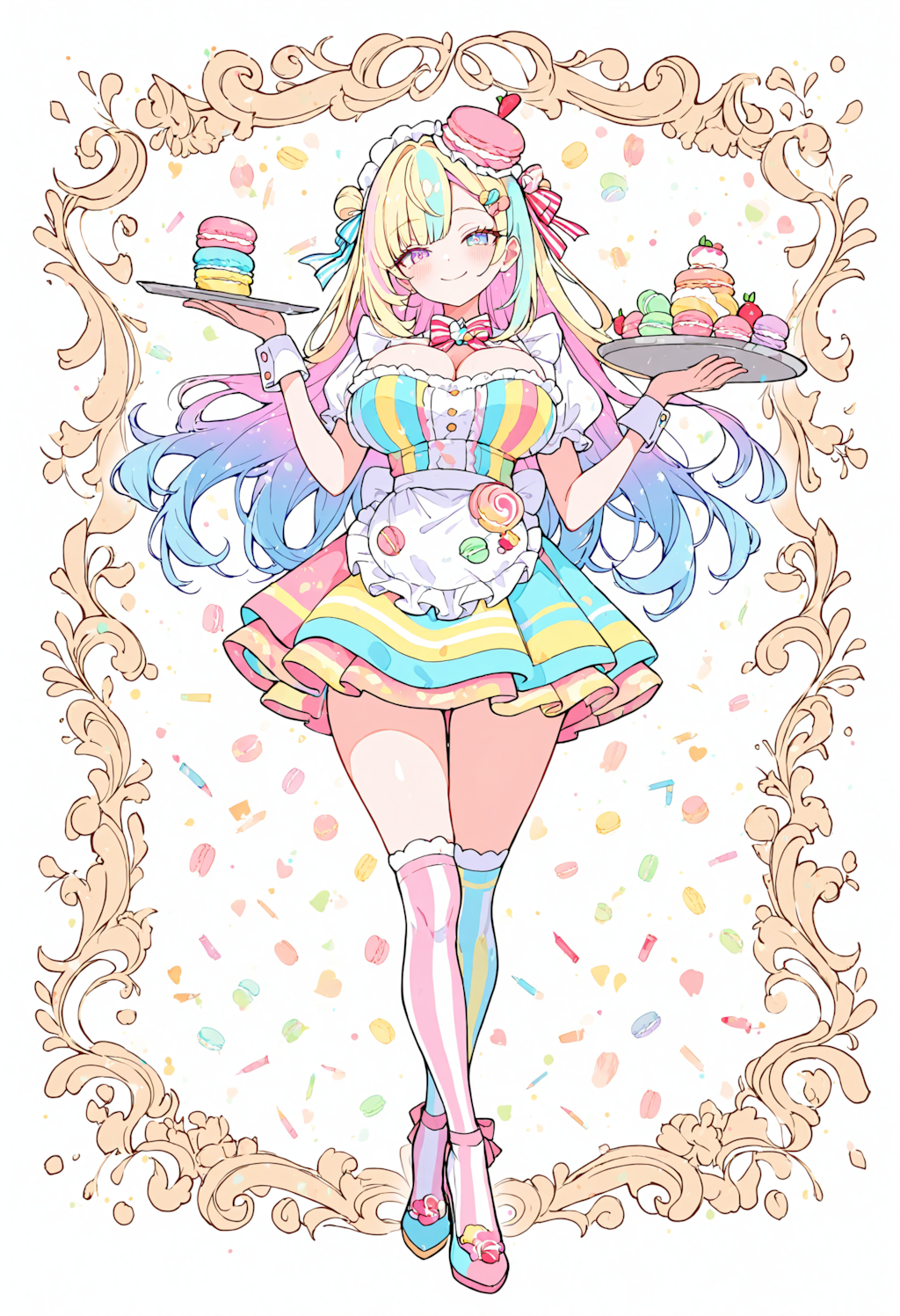 マカロンをお届けに来ました🍩