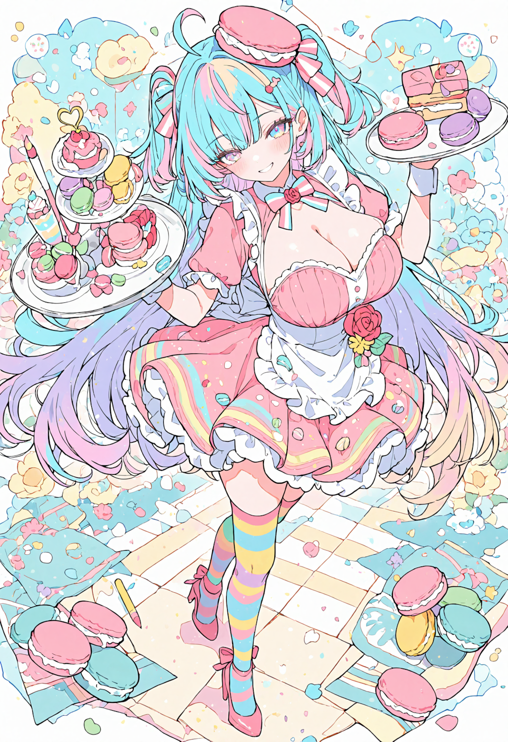 マカロンをお届けに来ました🍩