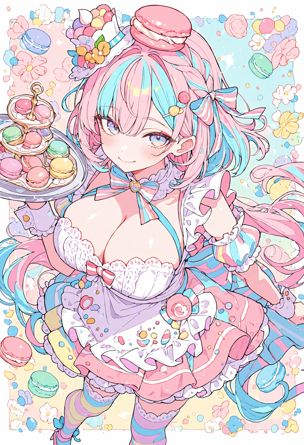 マカロンをお届けに来ました🍩