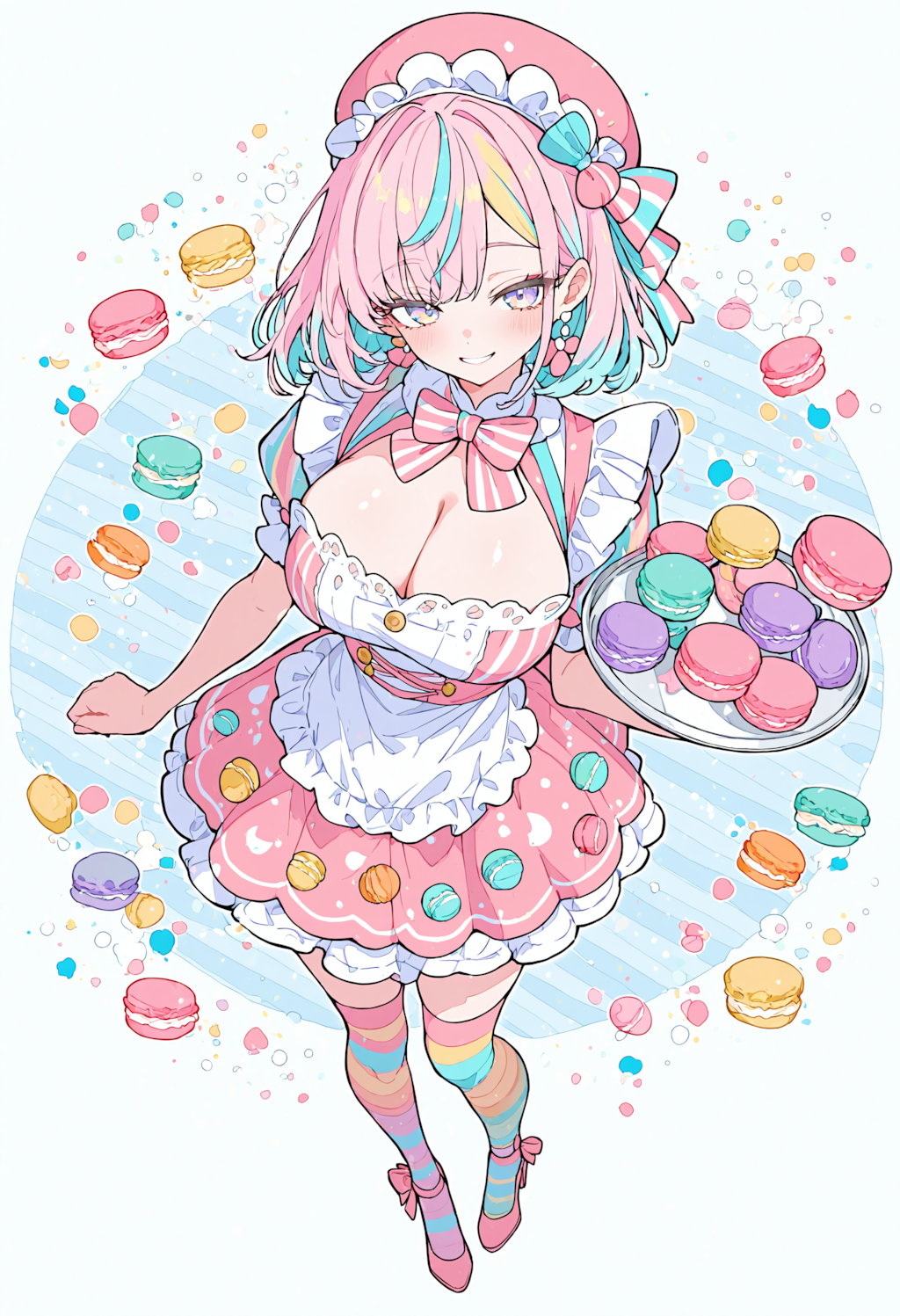 マカロンをお届けに来ました🍩