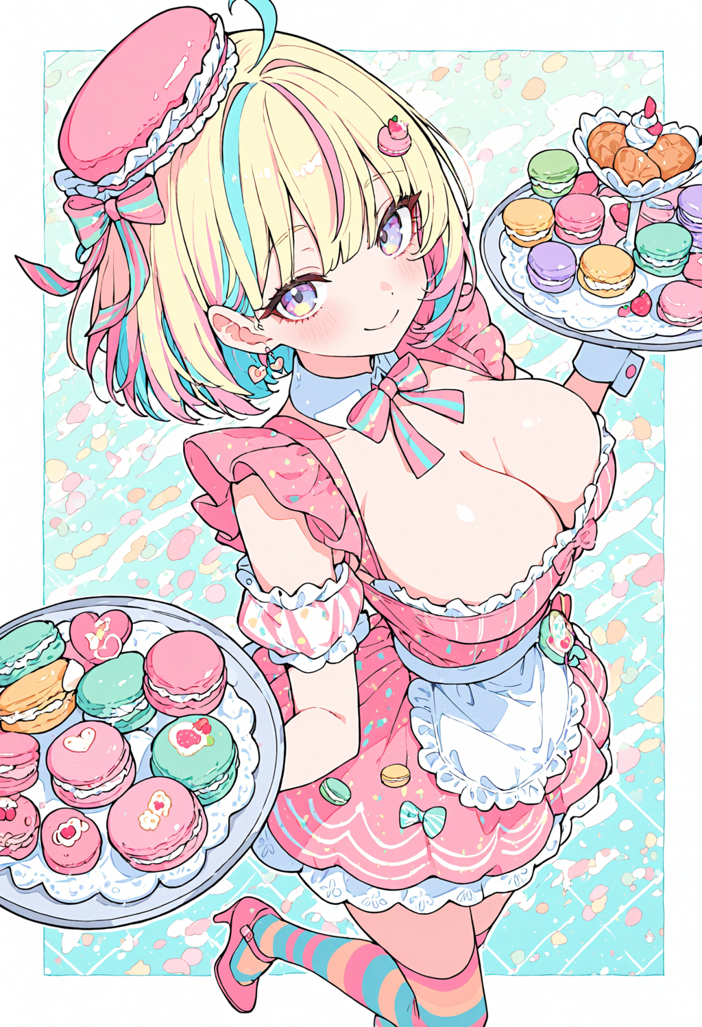マカロンをお届けに来ました🍩