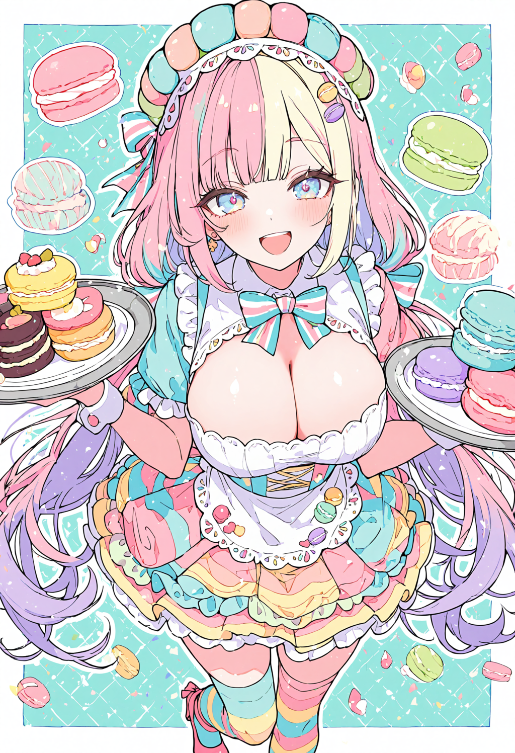 マカロンをお届けに来ました🍩