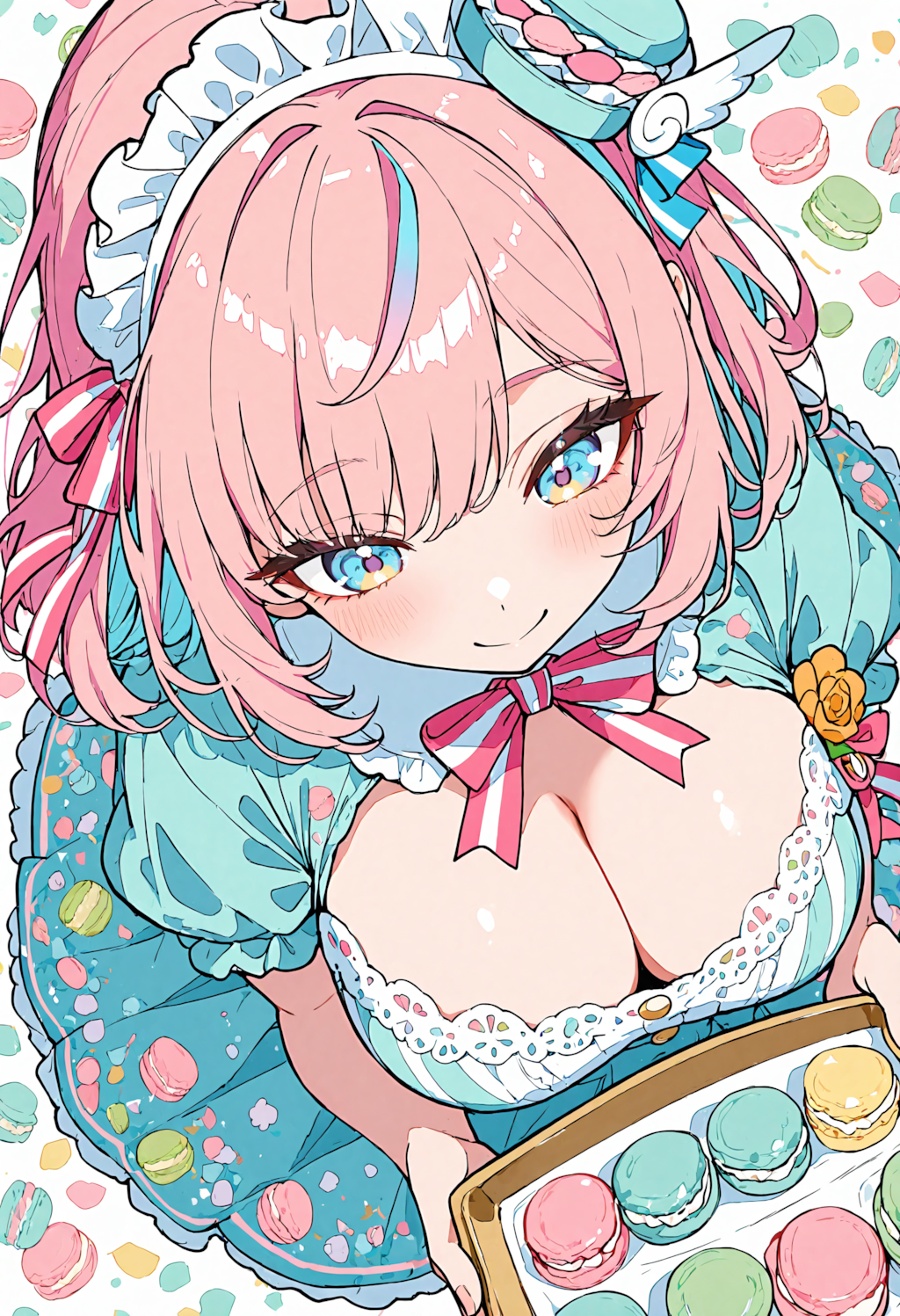 マカロンをお届けに来ました🍩