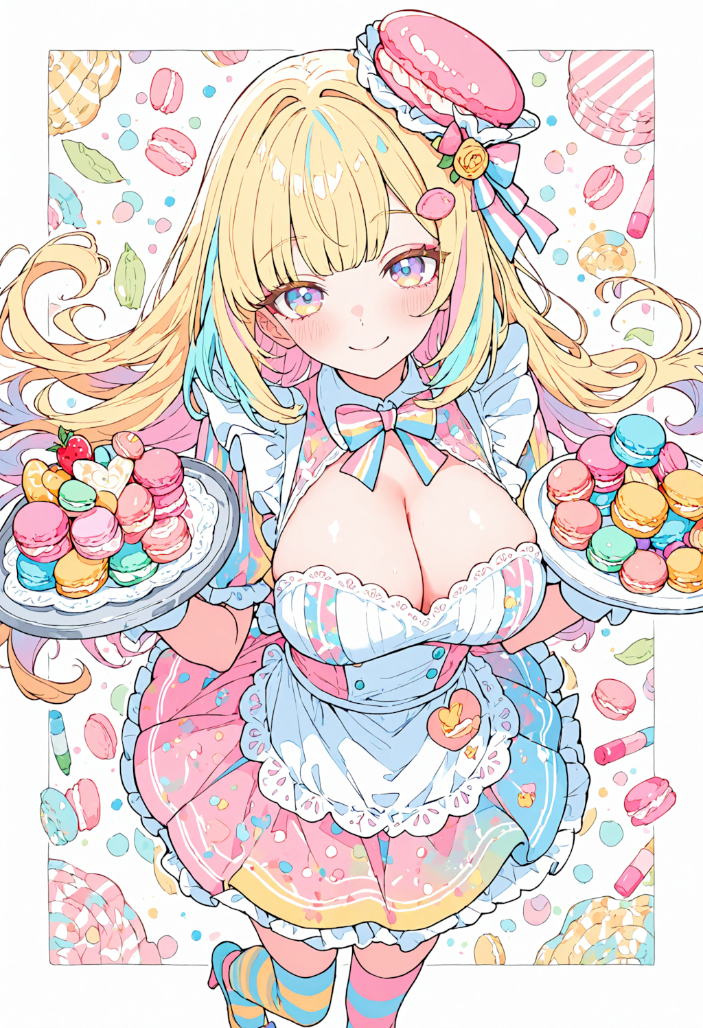 マカロンをお届けに来ました🍩