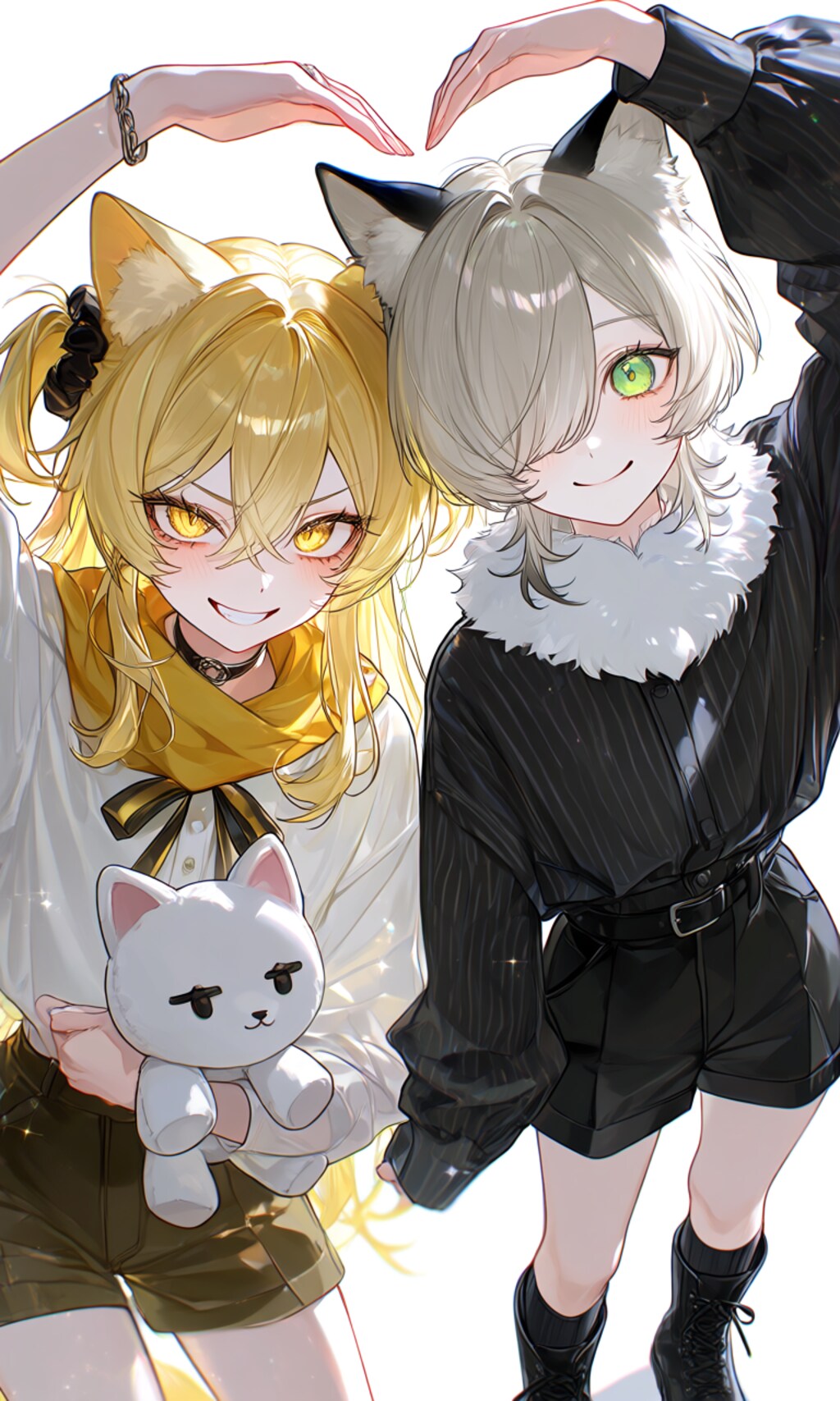 ミラさんと虎子ちゃんでツーショット