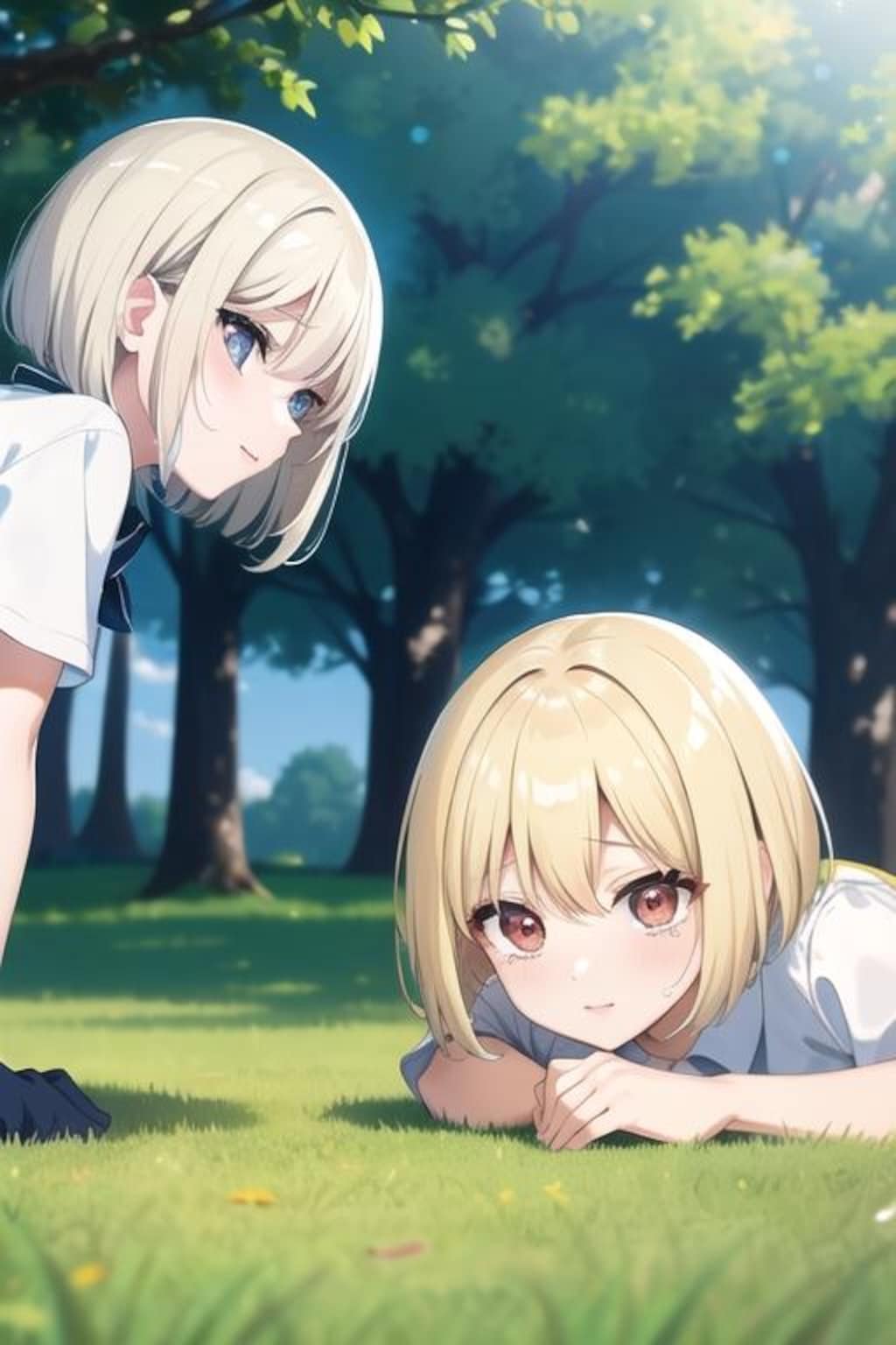 健全四つん這い